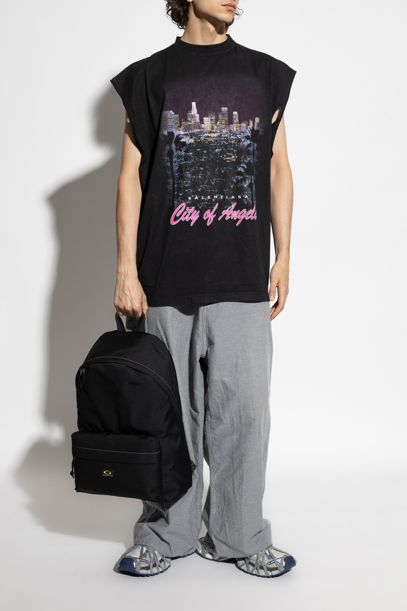 Balenciaga Sleeveless T-shirt | Men's Clothing | Vitkac
